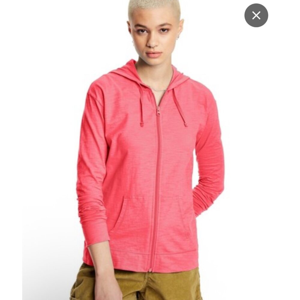 Hanes Women’s Zip Up lightweight Hoodie size M NWOT